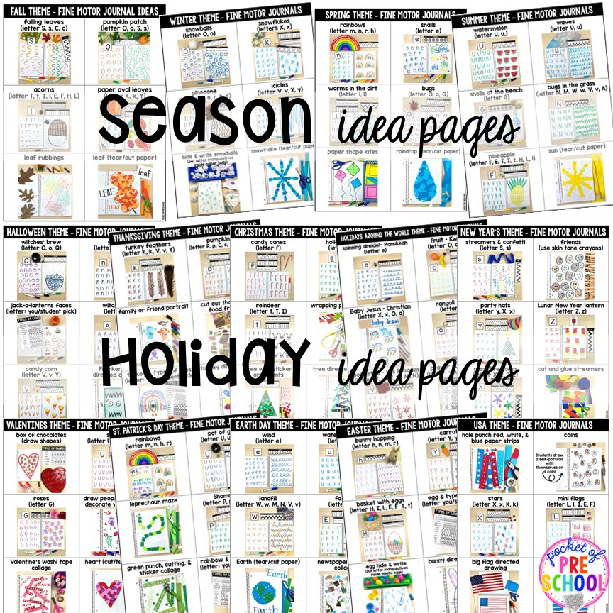 All About Fine Motor Journals Pocket Of Preschool All about fine motor journals pocket of preschool